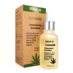 exfoliante y aclarante serum 10 Cannabis