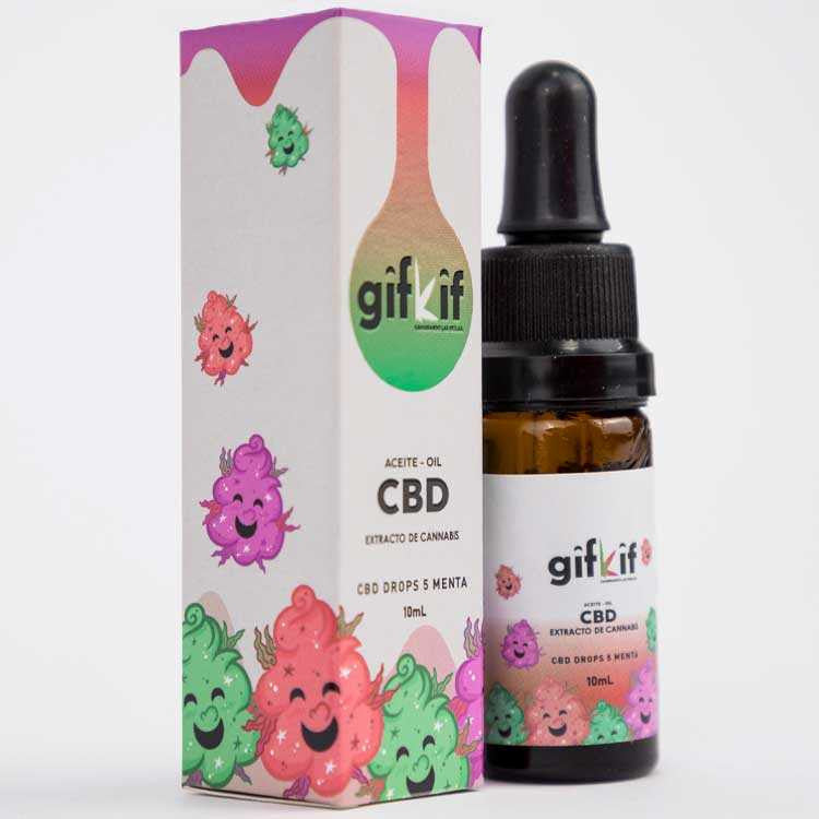 Gotas De Cbd Sabor A Menta Aceite Anti