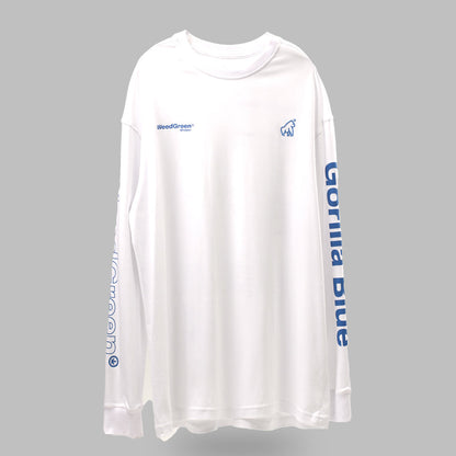 Camiseta manga larga Gorila Blue Blanco