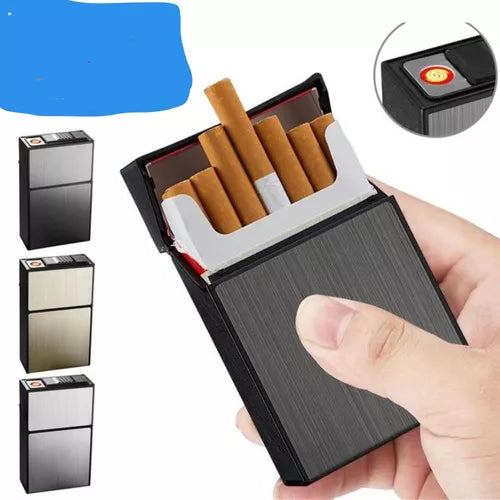 Estuche De Cigarrillos 2 En 1